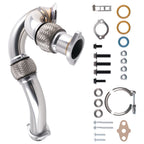 Turbo Up-Pipe Y-Pipe for Ford 6.0L (2003–2007) Stainless Steel