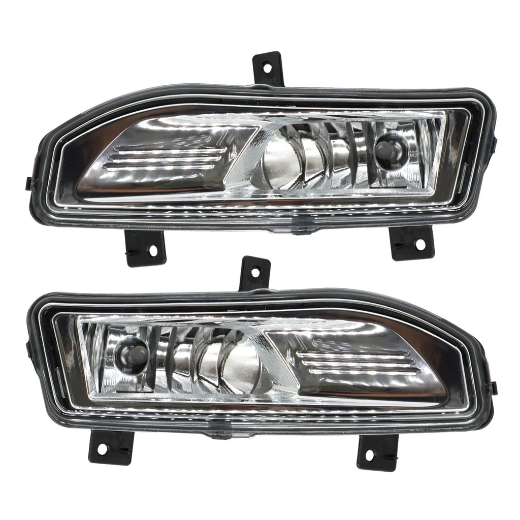 Front Fog Lights for Nissan Frontier (2022–2024) - Clear Glassy
