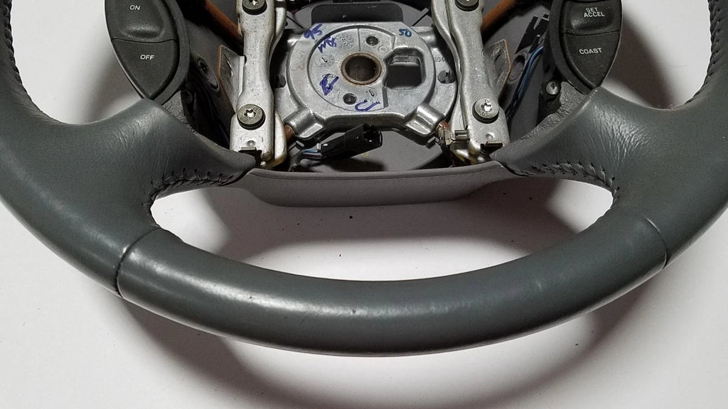 Steering Wheel for Lincoln Mark VIII (1993–1994) Gray with Cruise Switches