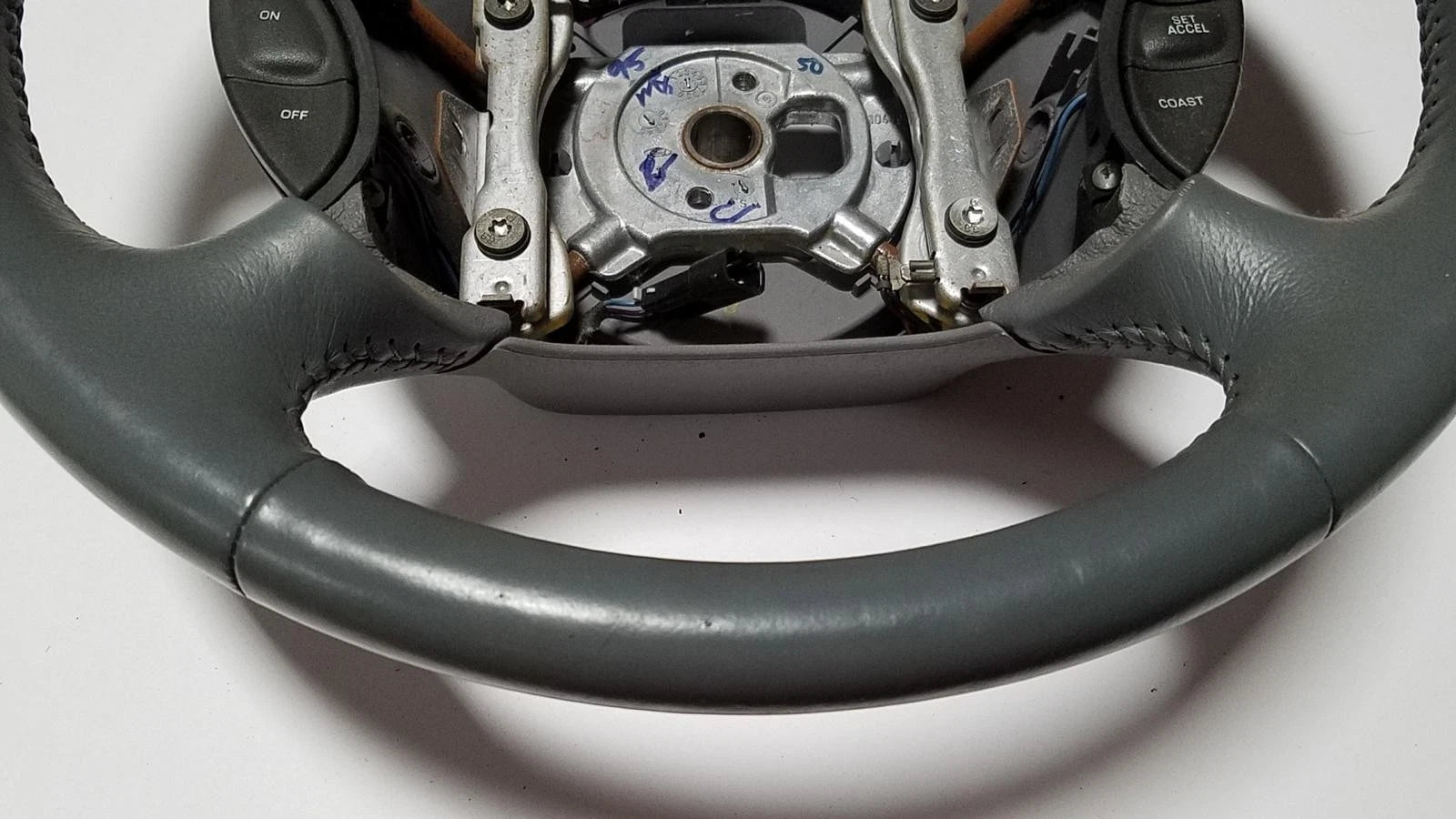 Steering Wheel for Lincoln Mark VIII (1993–1994) Gray with Cruise Switches