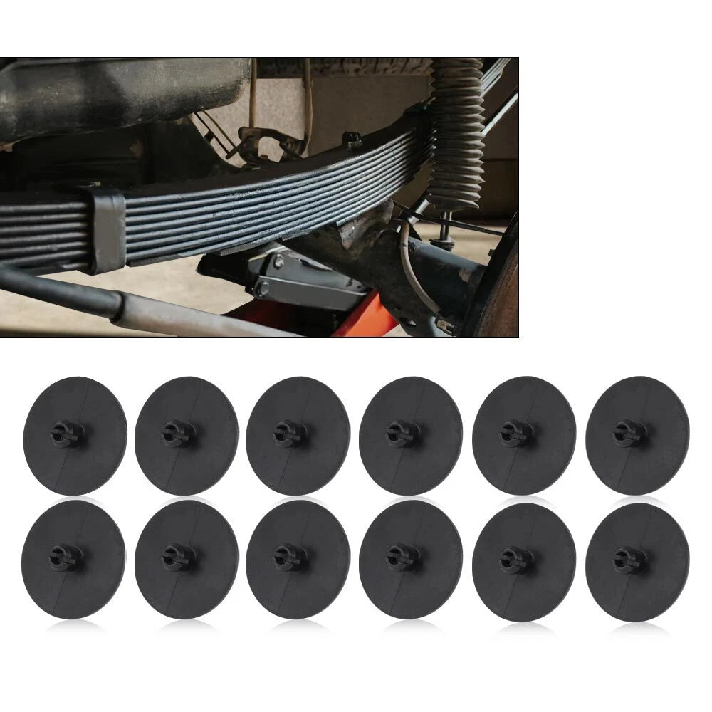 Set of 12 Leaf Spring End Tip Pads for Leaf Springs