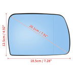 Right Mirror Glass with Backing Plate Heated for BMW X5 E53 (2000-2006)