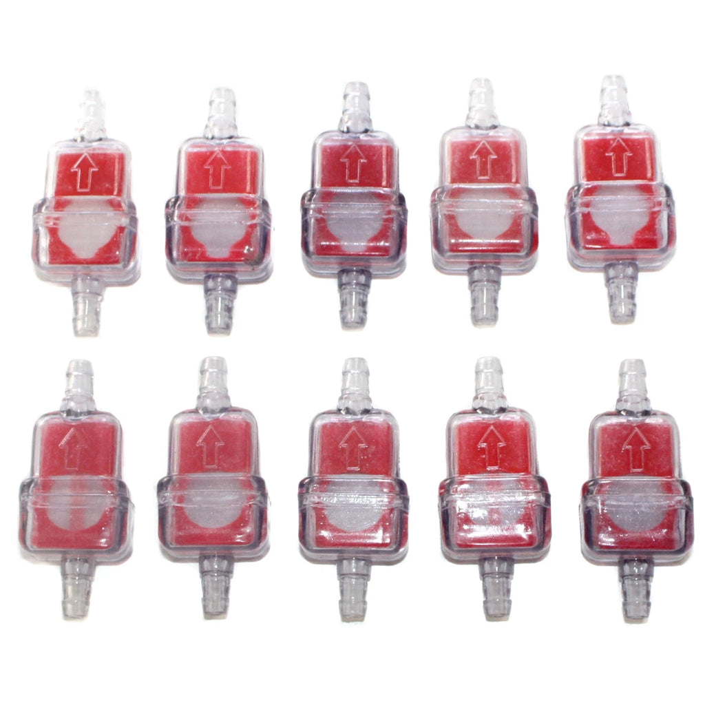 10X 6mm Inline Petrol Fuel Filter for ATV Quad Dirt Bike Buggy