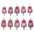 10X 6mm Inline Petrol Fuel Filter for ATV Quad Dirt Bike Buggy