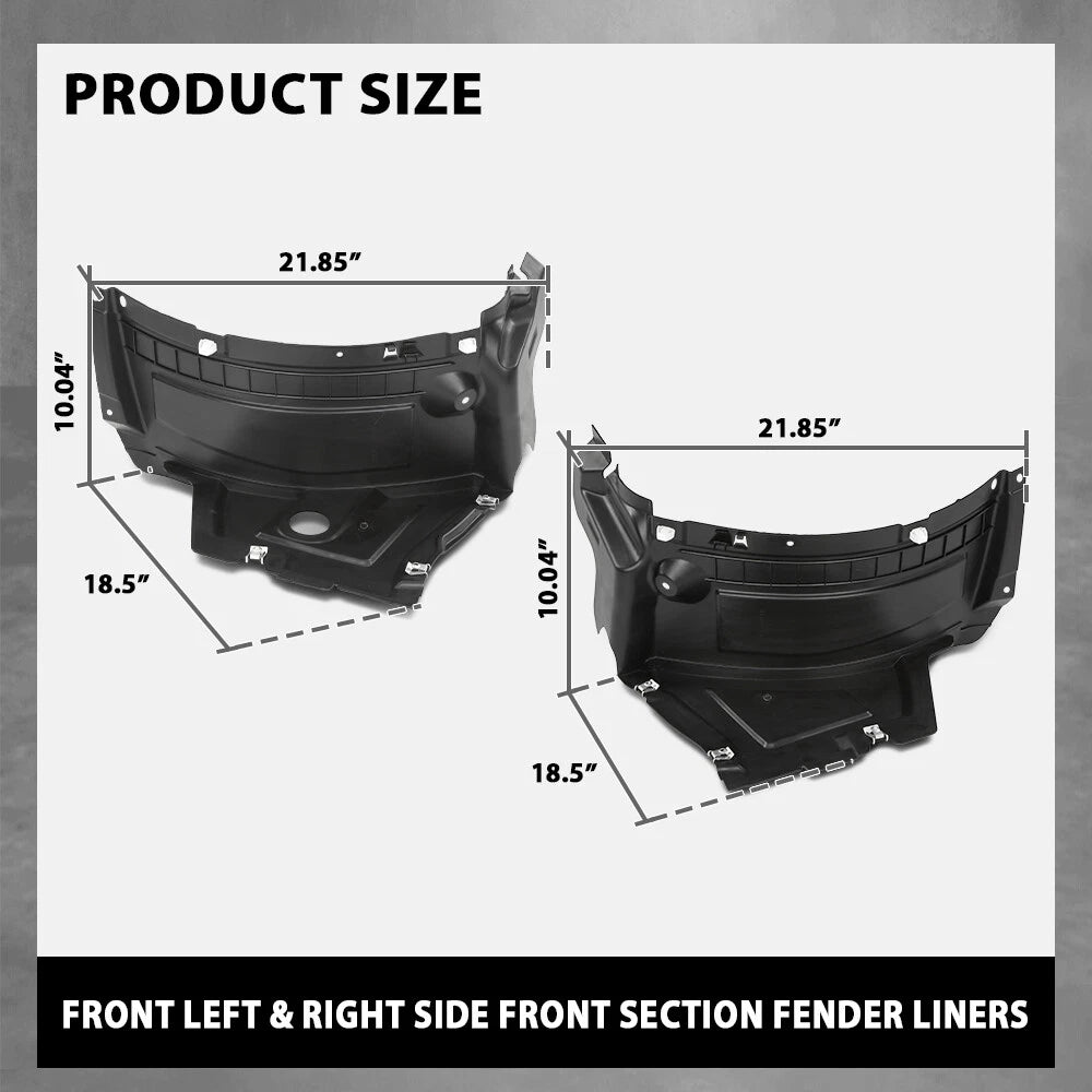 Fender Liner Set for Audi S6 A6 Quattro (2016–2018)