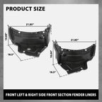 Fender Liner Set for Audi S6 A6 Quattro (2016–2018)