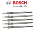 Set of 5 Bosch OEM Diesel Glow Plugs for Dodge Sprinter 2500 3500 (2002–2006)