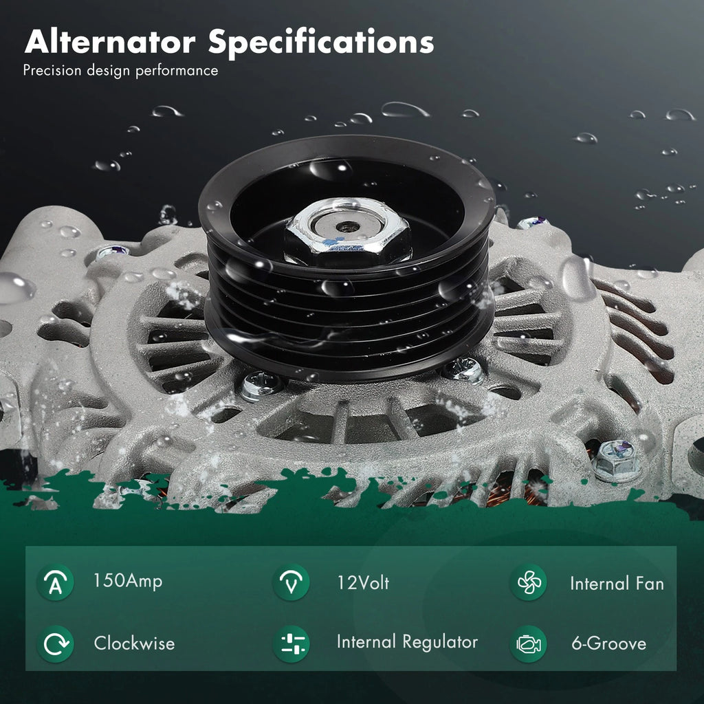 Alternator for Ford Fusion Lincoln Zephyr (2006–2009) A3TJ0991 A003TJ0991ZC