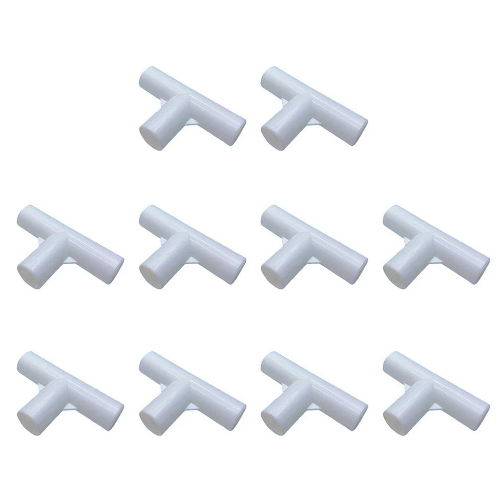 10pcs Tent Pole Tee Connectors for Camping Tents (I.D. 16mm)