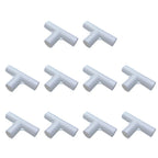 10pcs Tent Pole Tee Connectors for Camping Tents (I.D. 16mm)