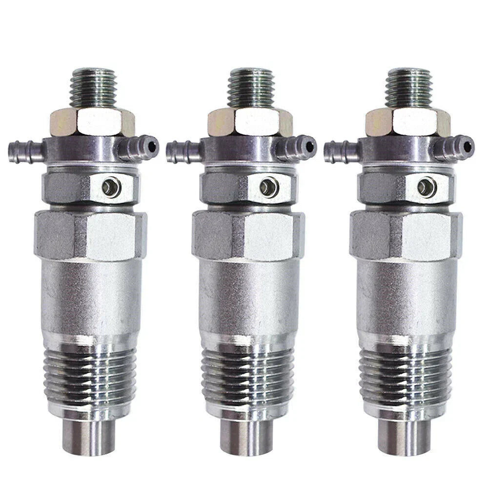 3 x Fuel Injectors for Kubota V1702 D1402 V1902 Engine