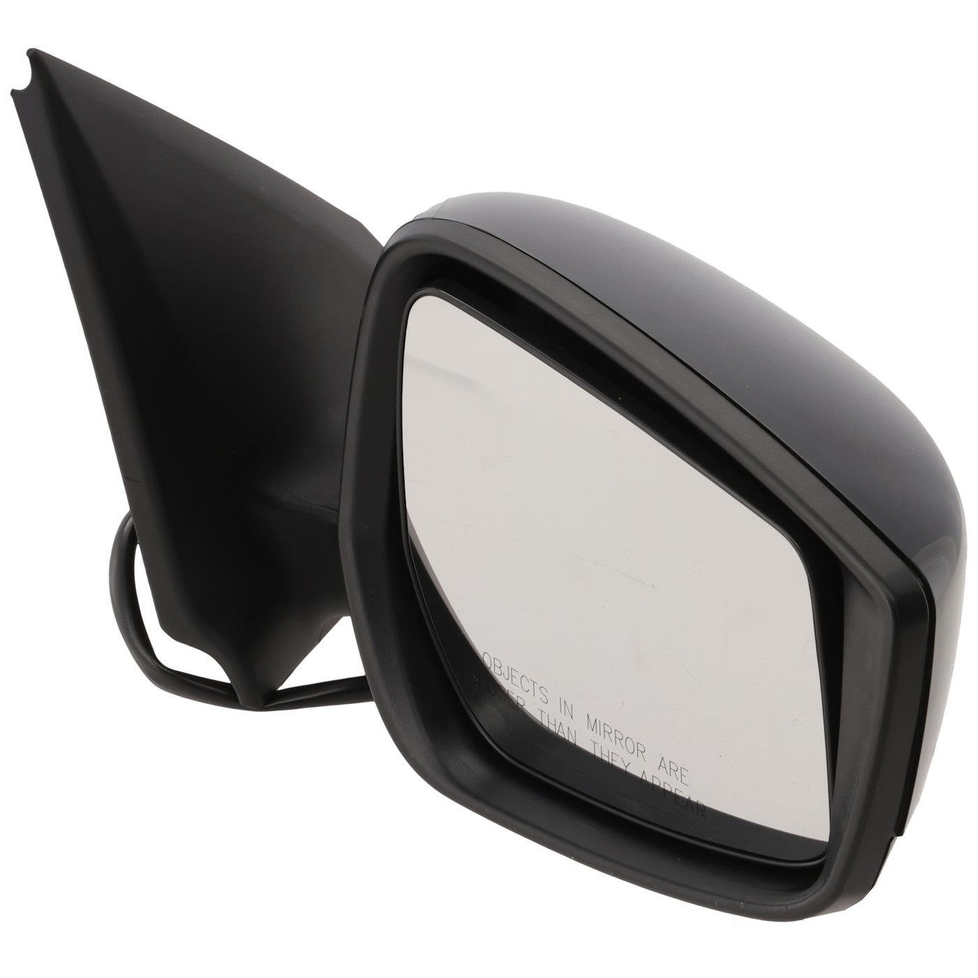 Power Mirror for Nissan Versa (Passenger Side, Smooth Black)