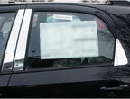 Wagon 6pc. Luxury FX Chrome Pillar Post Trim for 2008-2013 Suzuki SX4