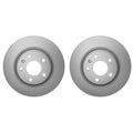 Set of 2 Hella Rear Vented 330mm Disc Brake Rotors for Cayenne Touareg Q7