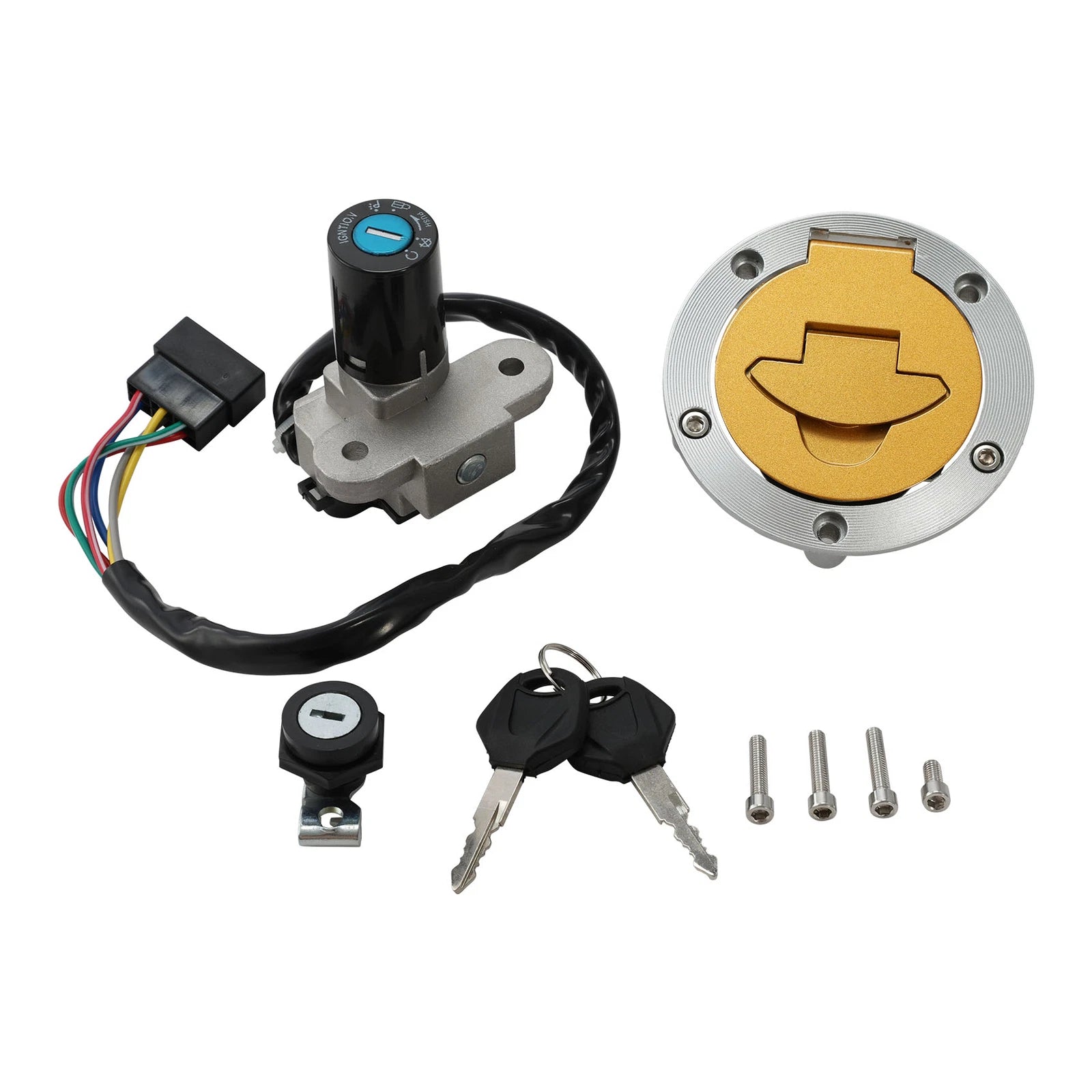 Ignition Switch Key Seat Lock for Ducati ST4 (2000–2002), ST2 (1998–2003)
