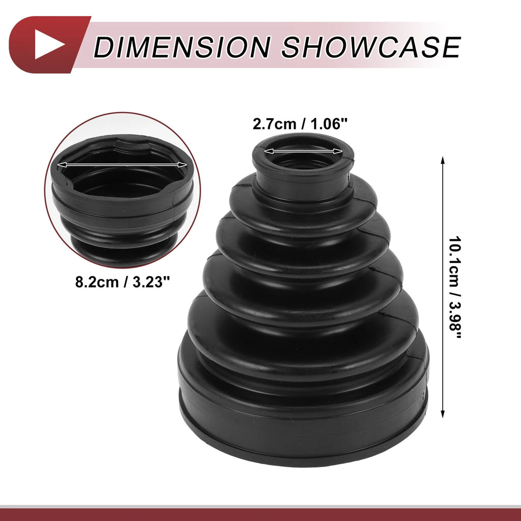 Inner CV Joint Boot Kit with Clamps for Toyota Camry (2007–2011) No.443842180