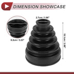Inner CV Joint Boot Kit with Clamps for Toyota Camry (2007–2011) No.443842180