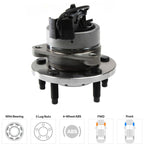Wheel Hubs for Chevrolet Cobalt (2005–2010) Front Left/Right 5 Lug ABS