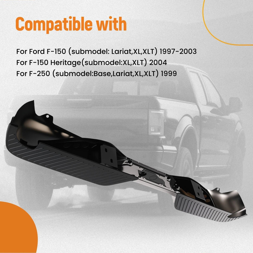 Rear Bumper Assembly for Ford F-150/F-250 (1997–2003) F65Z17906CB Bolt-On