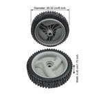 8 Inch Front Drive Wheels for Lawn Mower (53 Teeth Design)