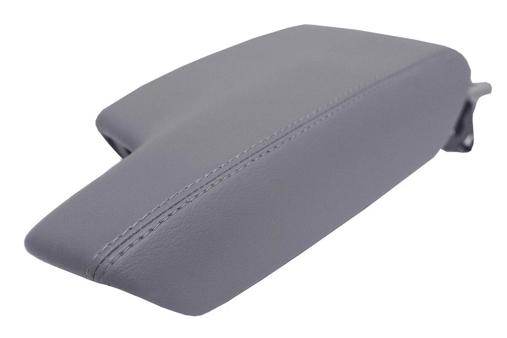 Leather Console Lid Armrest Cover for Subaru Impreza (2017–2020) Gray