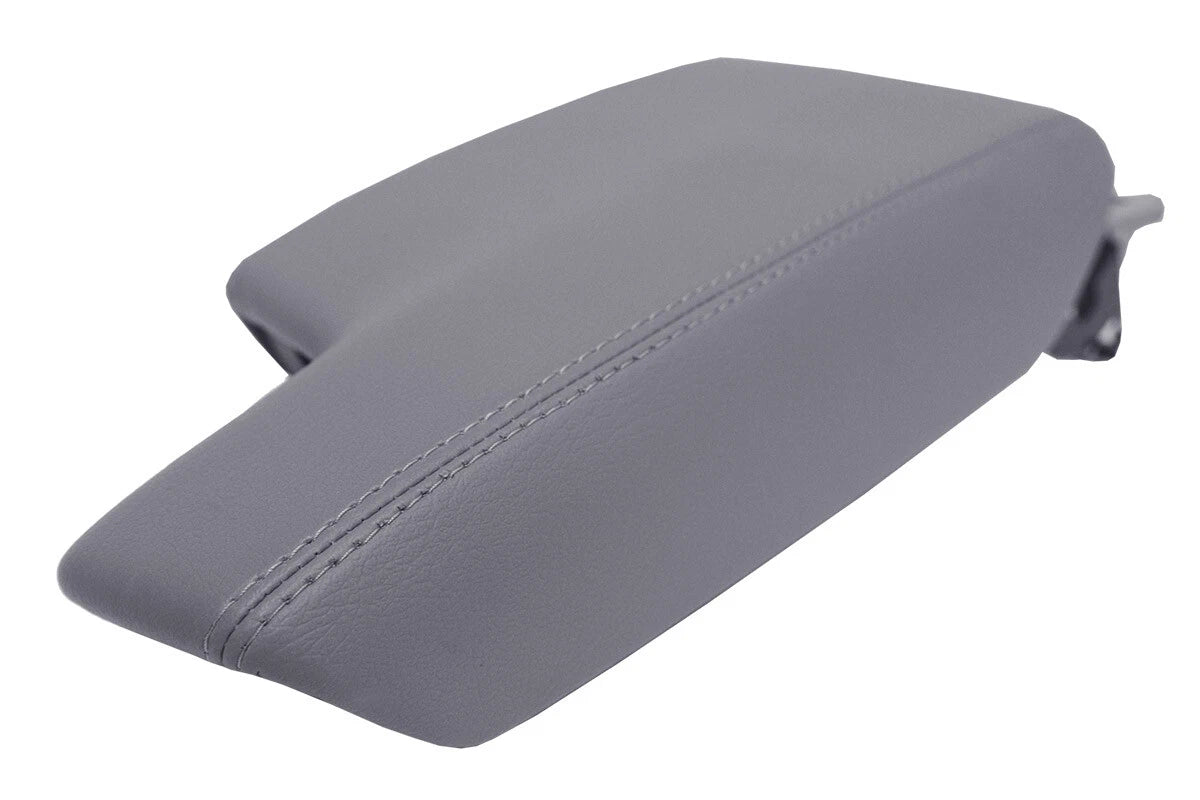 Leather Console Lid Armrest Cover for Subaru Impreza (2017–2020) Gray