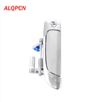4 x Outside Door Handle Smooth Chrome for Honda Civic Sedan (2001-2005)