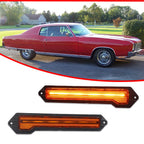 Amber Lens LED Front Side Marker Indicator Light for Chevrolet Monte Carlo (1970–1972)