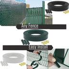 Privacy Fence Tape Weave & Bracket & Brass Fasteners for HTTMT
