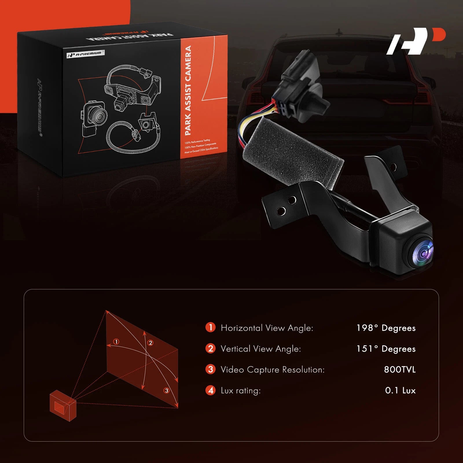 Back Up Park Assist Camera for Nissan Pathfinder (2017-2020)