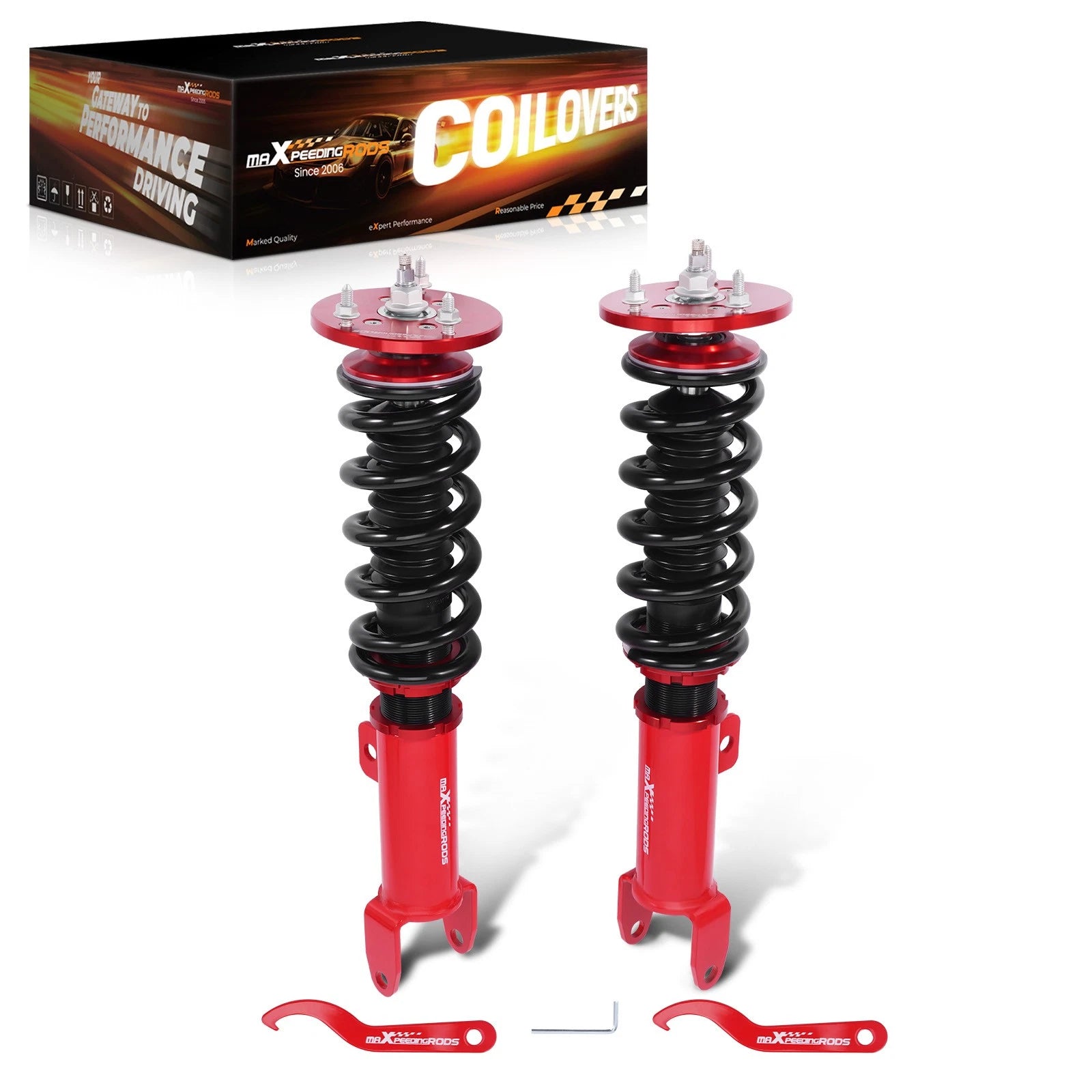 24 Way Adjustable Coilovers Lowering Kit for Charger RWD (2011–2023)