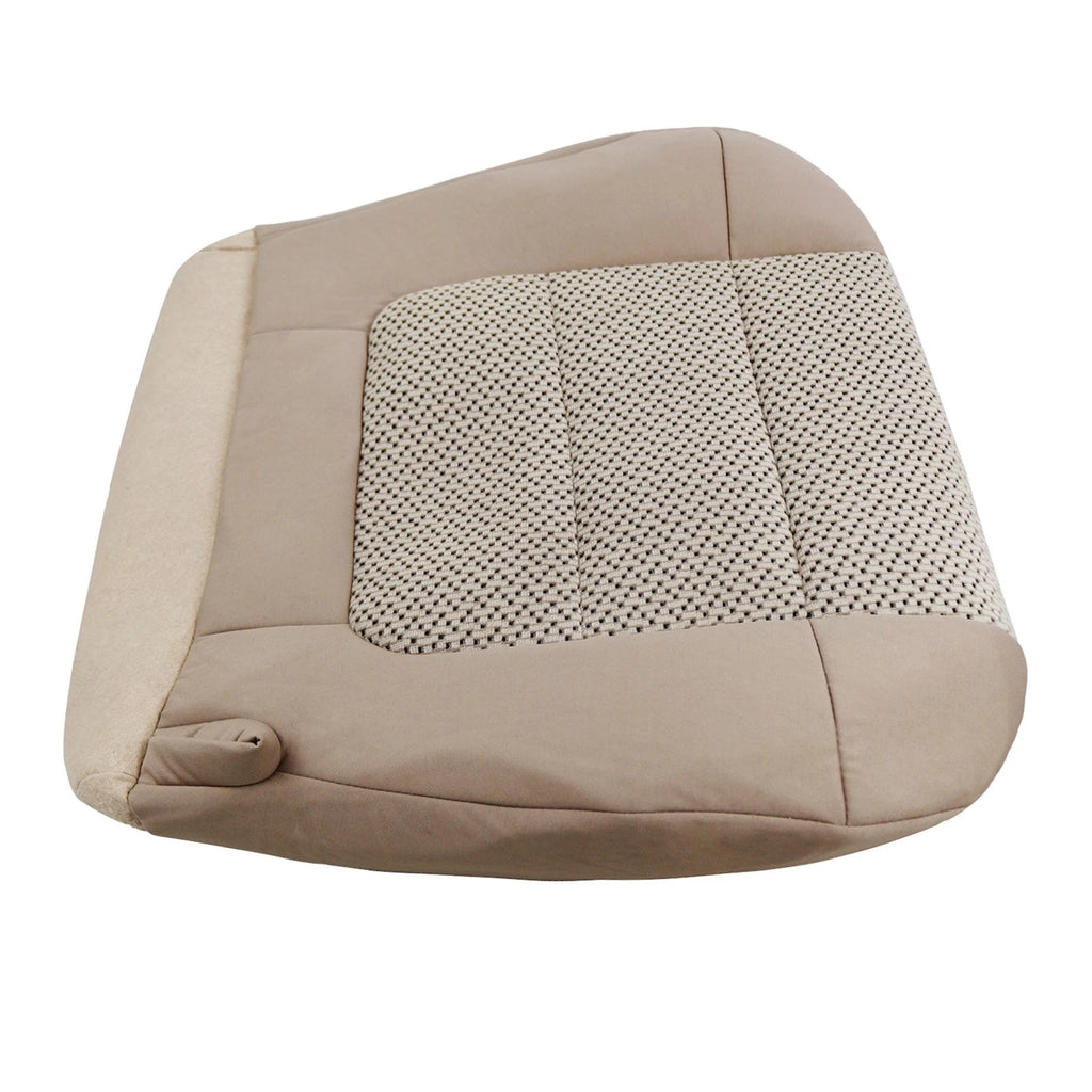 Brown Two-Tone Fabric Seat Cover for Ford F150 XLT (2000–2003)
