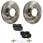 Front Brake Disc Rotors and Pads Kit for Toyota Tacoma (2000–2002)