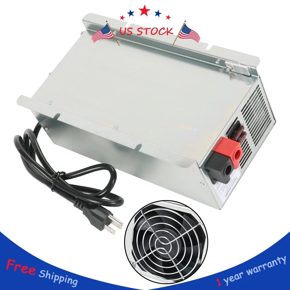 55 Amp Deck Power Converter for RV Trailer Camper (12V)