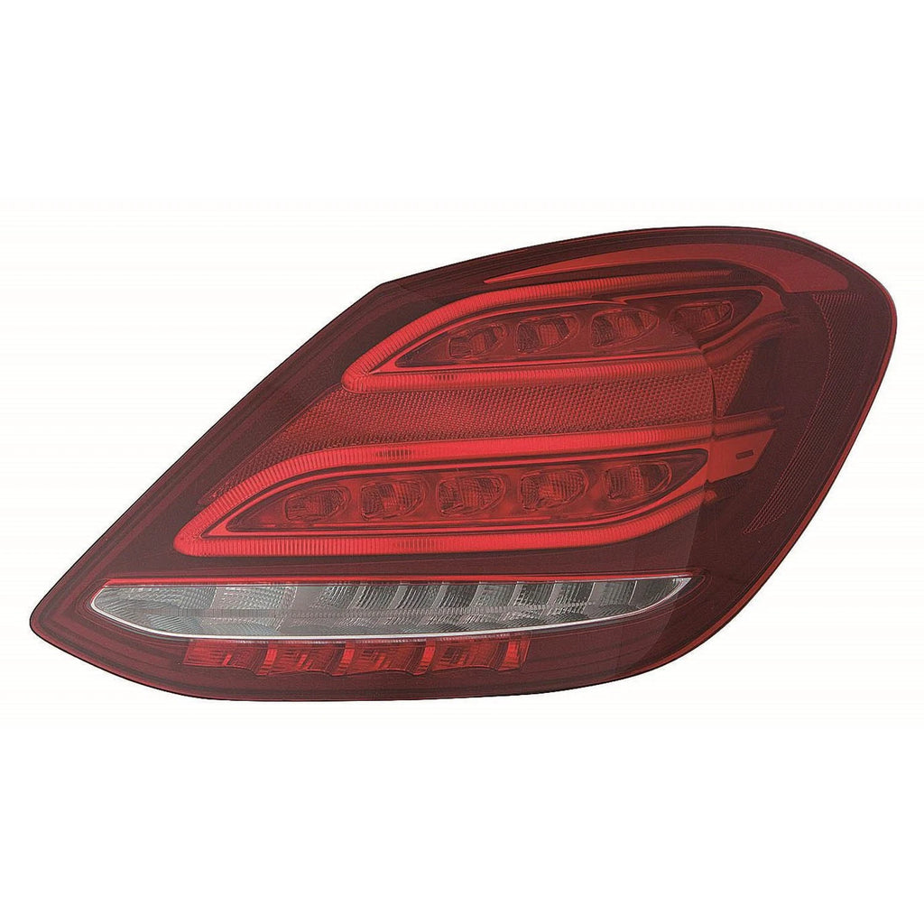 Replacement ABS Plastic Passenger Tail Light Assembly w/LED Headlamps w/o Logo