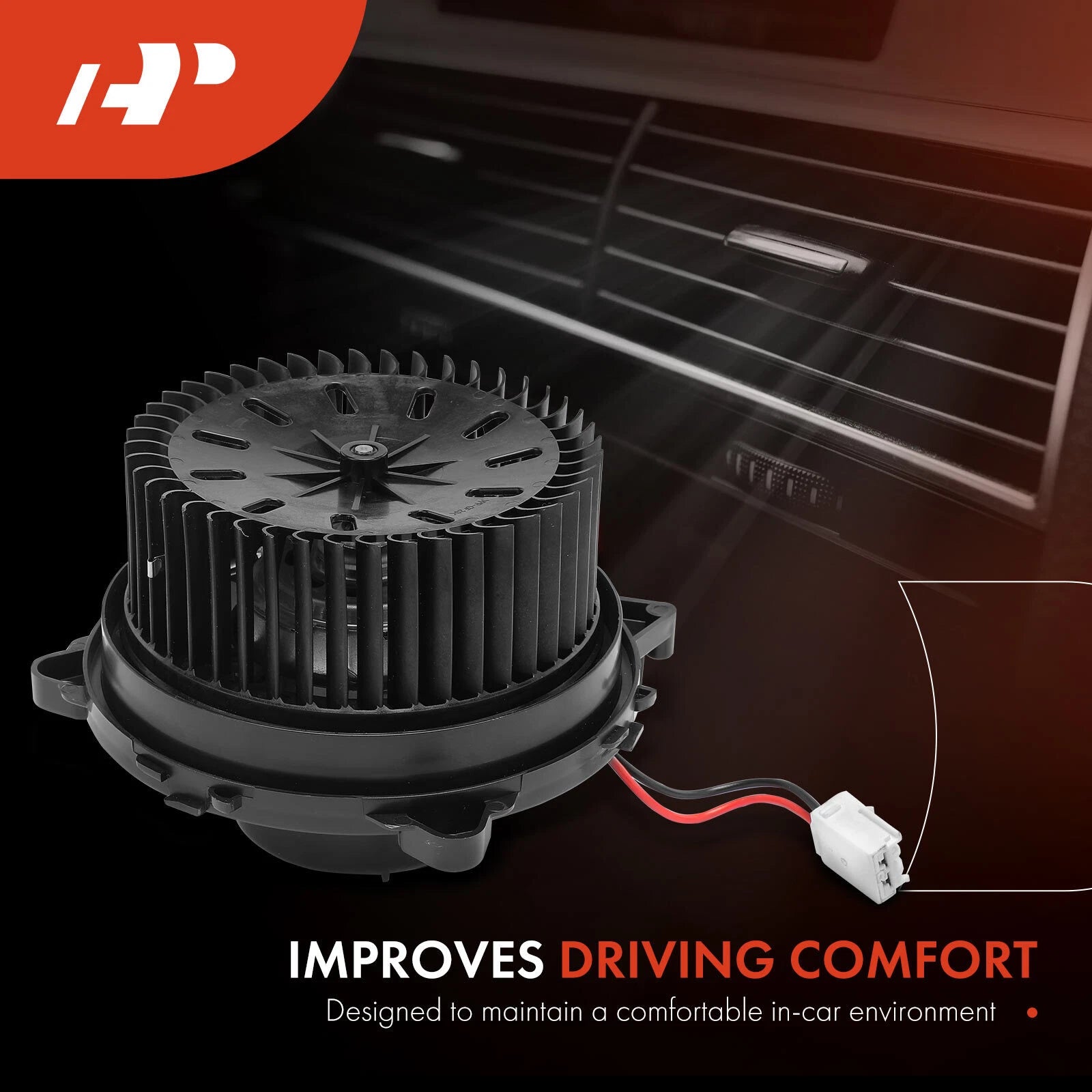 Rear HVAC Blower Motor with Wheel Assembly for Ford Transit Connect (2014–2023)