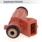 Fuel Injector No. 16450-PWH-M01 for Honda Fit (2003–2008) 1 Pc Red