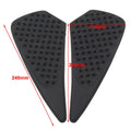2X Tank Traction Gas Pad Knee Grips Decals for Yamaha YZF-R1 (2004–2006)