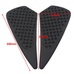 2X Tank Traction Gas Pad Knee Grips Decals for Yamaha YZF-R1 (2004–2006)