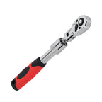 1/4in 72-Tooth Flexible Head Ratchet Wrench for Automotive