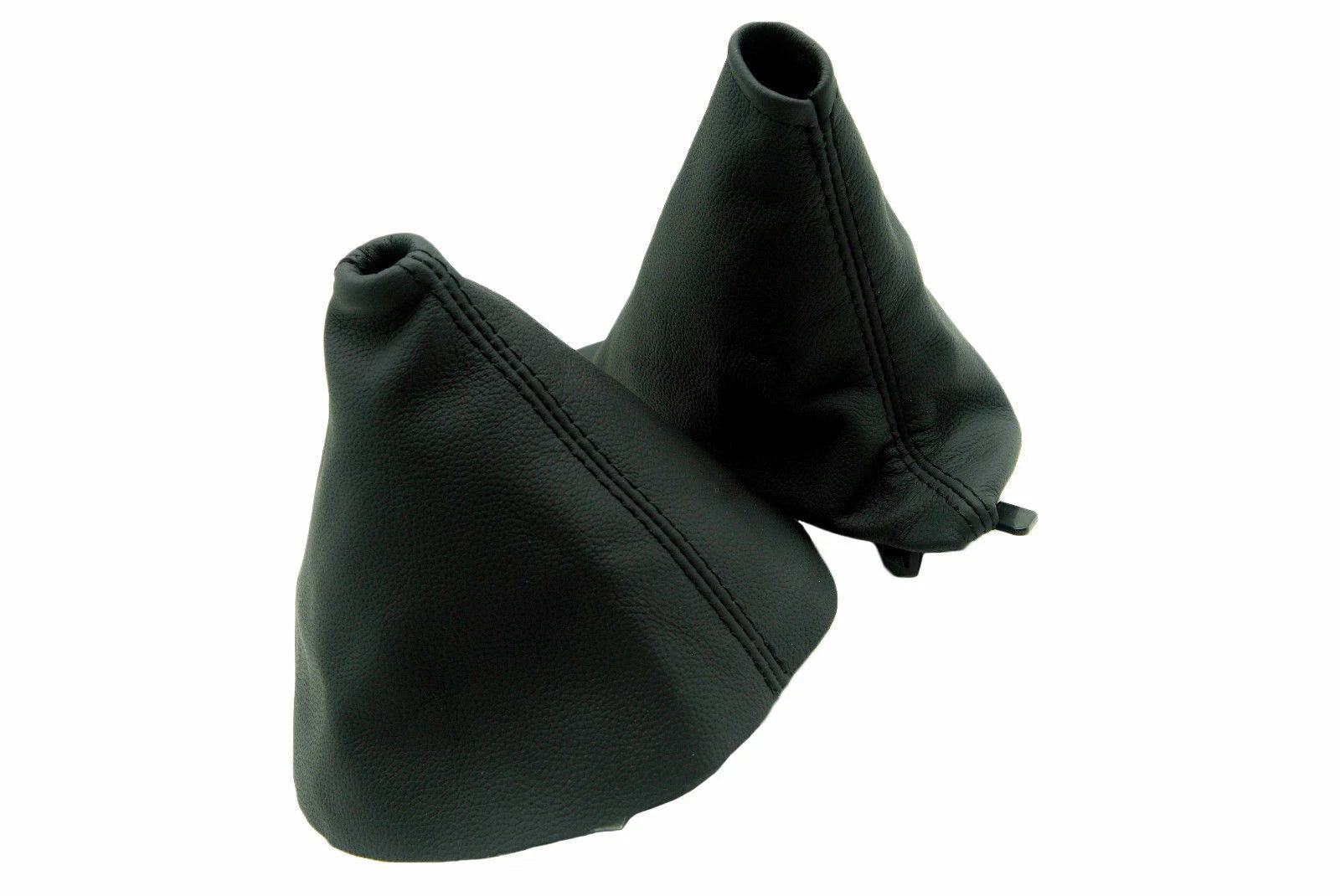 Manual & E Brake Boot Set for Mazda Miata MX5 (2006–2013) Black PVC Leather