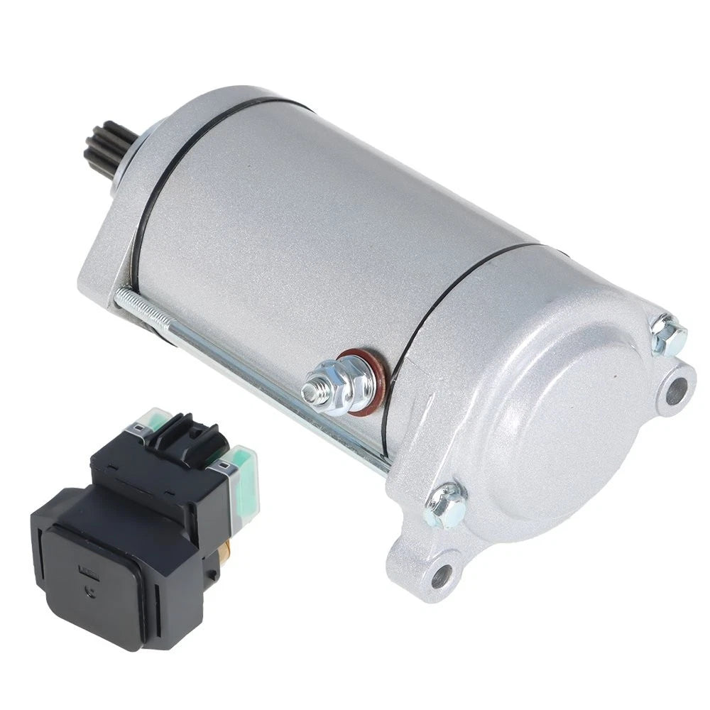 Starter and Relay/Solenoid for Suzuki VL1500 VL1500B Intruder 1500 (1998–2004)