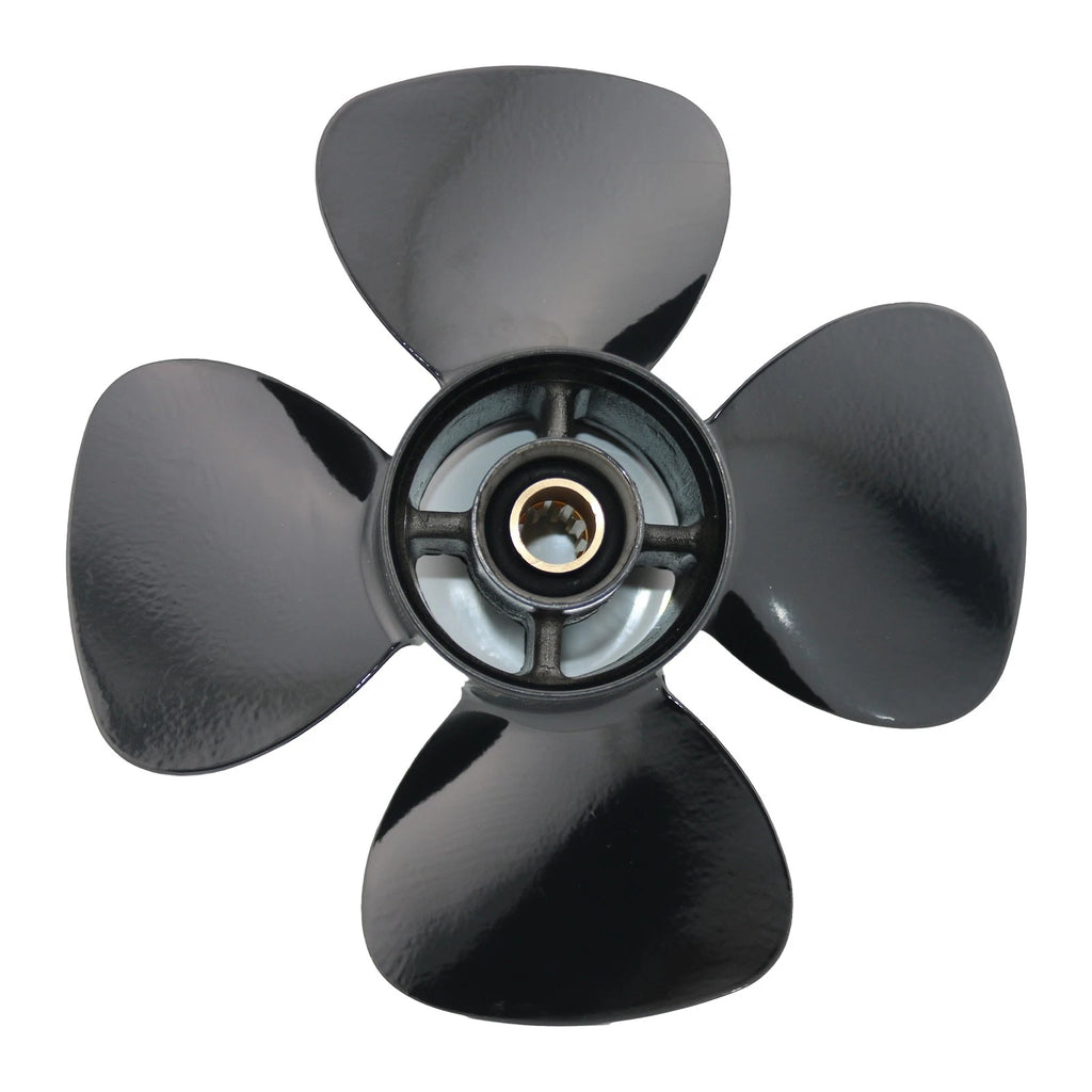 10x7 Aluminum Prop for Mercury Tohatsu 9.9-20HP (4 Blades, 14 Tooth)