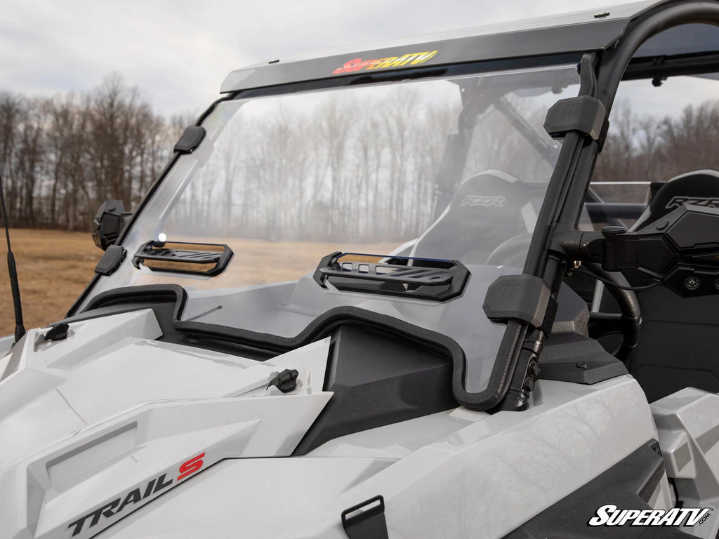 SuperATV Vented Full Windshield for Polaris RZR Trail 900 / S 900 / S 1000 (2015–2021)