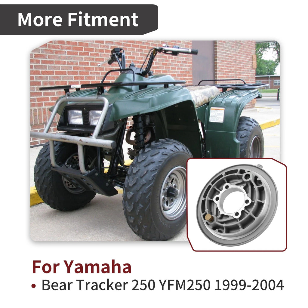 Rear Brake Drum Plate for Yamaha Bear Tracker 250 YFM250 (1999–2004)