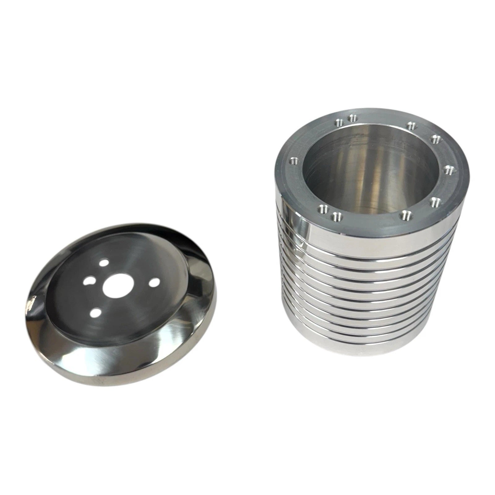 Polished Hub Adapter 5 and 6 Hole for 1970–1974 Dodge Challenger