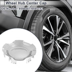 Silver Tone Wheel Hub Center Cap for Chevrolet Silverado 1500 (2007–2013) 6 Lugs