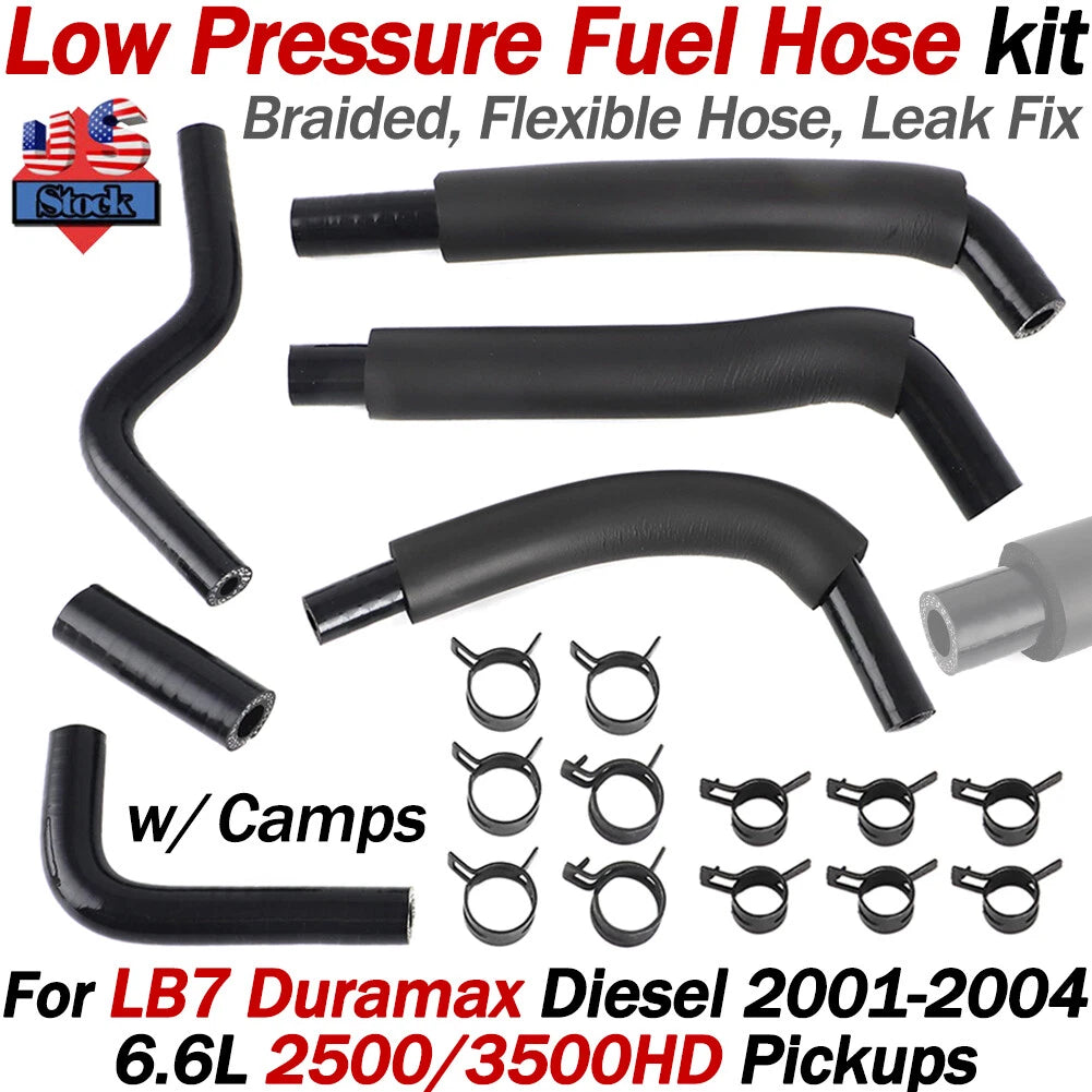 Low Pressure Fuel Line Hose for Chevy Silverado 2500/3500 HD LB7 (2001–2004)
