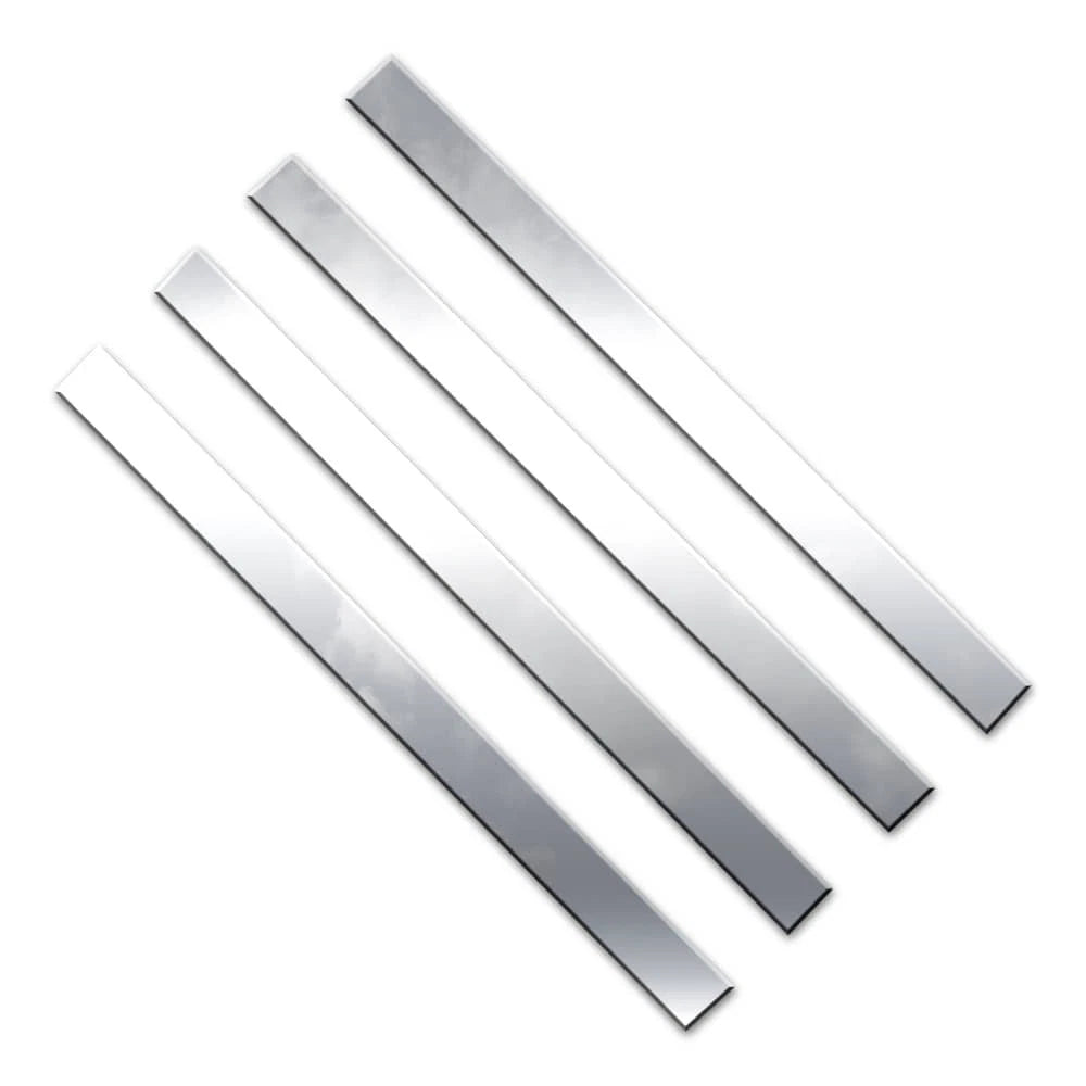 Diamond Grade 2pc Stainless Steel 4" Lower Rocker Panels for 2011-2024 Chrysler