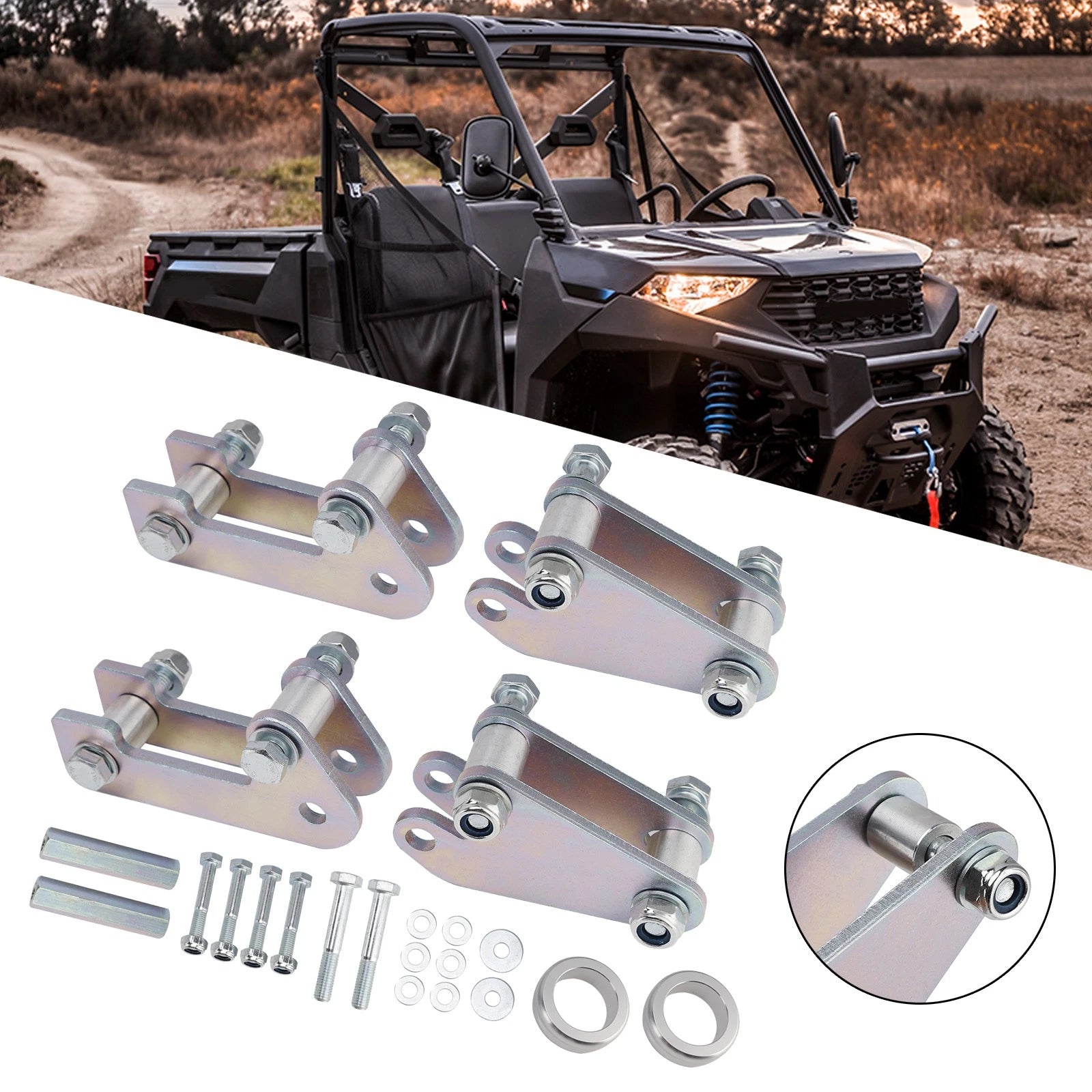 3 Inch Lifting Set Front & Rear Suspension for Polaris Ranger XP 1000 (2018–2025)